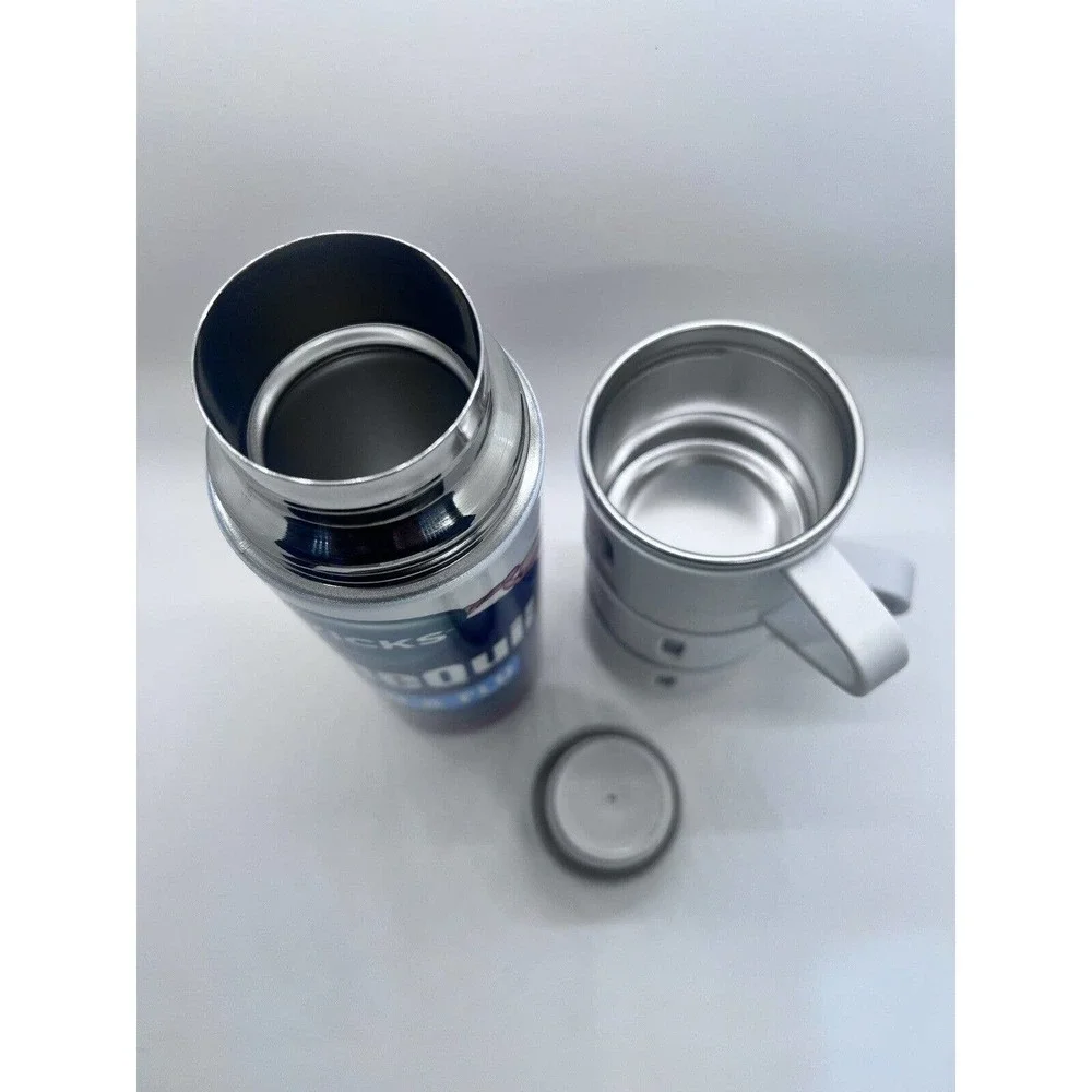 Vicks WineQuil Stainless Steel Thermos Travel Coffee Mug Vacuum Insulated Flask - Picture 9 of 9